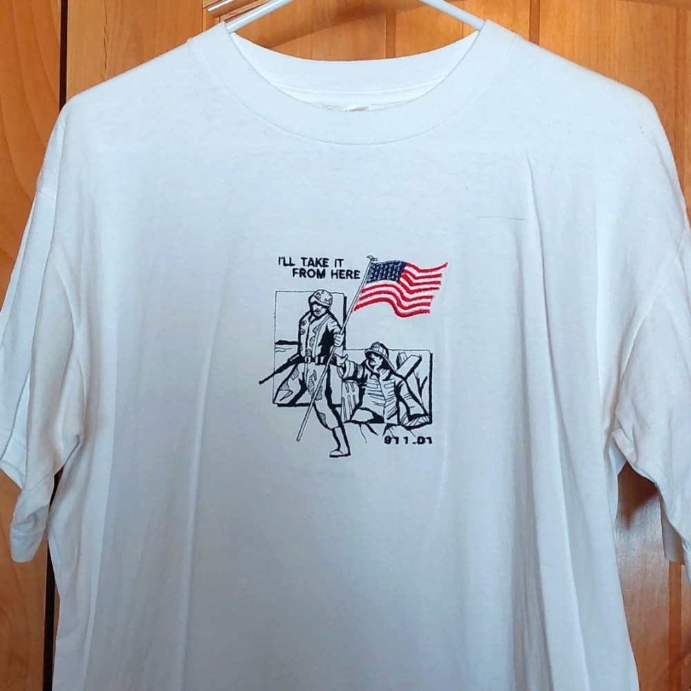 9-11 American Patriotic Teeshirt - NWOT